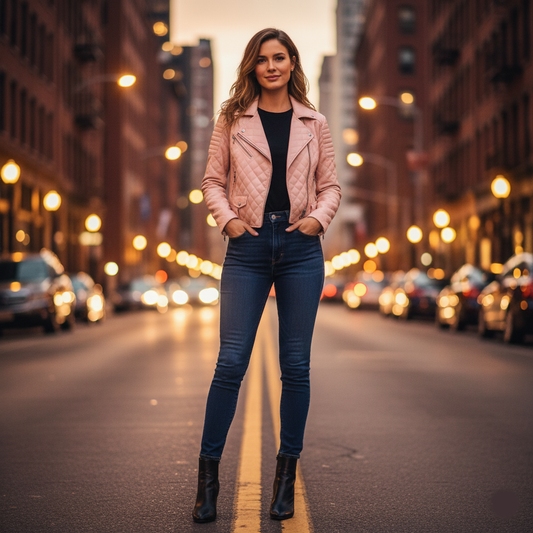 The Essential Biker Leather Jacket for Women